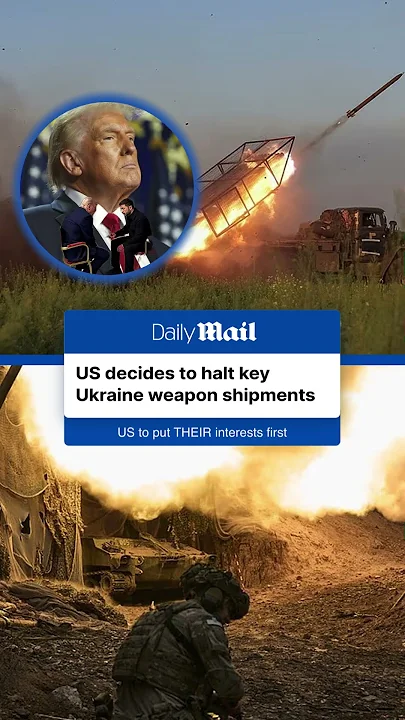 US decides to halt key Ukraine weapon shipments