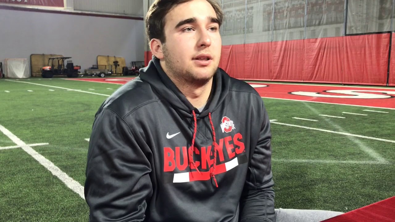 Ohio State offensive tackle Max Wray talks transition to college - YouTube