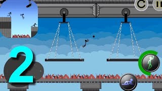 Stickman Parkour Ultimate Walkthrough Part 2 / Android Gameplay HD screenshot 2