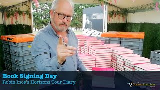 Book Signing Day - Robin Ince&#39;s Horizons Tour Diary