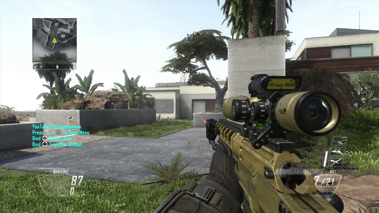BO2 BOSSAM V5 MOD MENU+DOWNLOAD AND TUTORIAL!!
