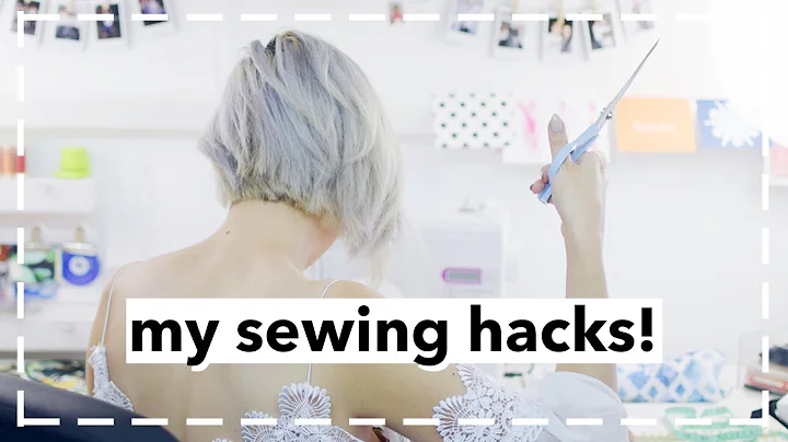 5 Easy Sewing Hacks (organize and optimize your sp...