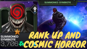SUMMONED SYMBIOTE | RANK UP | COSMIC HORROR | GAMEPLAY | MARVEL CONTEST OF CHAMPIONS | MCOC