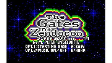 Gates of Zendocom - Atari Lynx - Intro & Title Screen