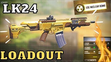 FAST ADS + NO RECOIL LK24 Gunsmith Loadout!! NUKE LK24 Best Attachments With Gameplay | LK24 COD