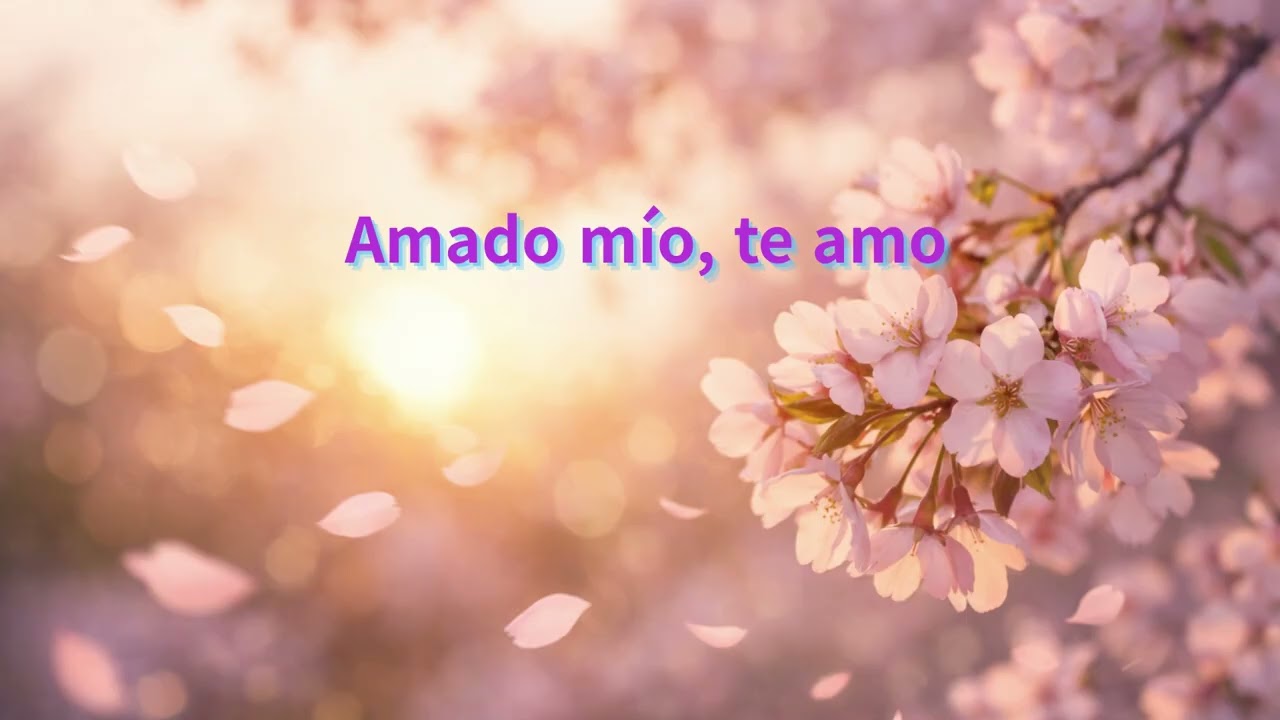 Amado mío, te amo