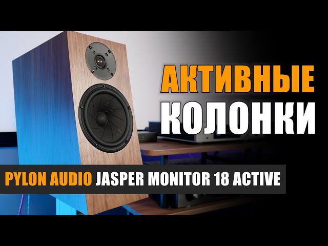 Активные колонки: Pylon Audio Jasper Monitor 18 active