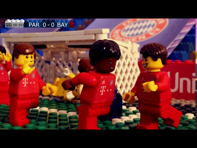 Lego Animation: Manchester City Dominates PSG in Champions League