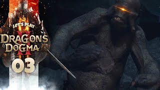 BATTLING THE CYCLOPS | Dragon's Dogma 2 (Let's Play Part 3)