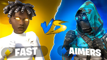 I Hosted a FAST EDITORS vs AIMBOTTERS 1v1 Tournament for $100... (whats better)