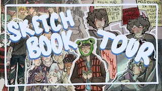 sketchbook tour #3 ✿ junior year watercolor sketchbook ( may 2021- oct 2022)