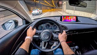 NEW Mazda CX-30 2024 [2.0 Skyactiv-X 186HP]|0-100| POV Test Drive #2044 Joe Black