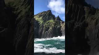 Skellig Michael — one of the most incredible islands in Ireland 🌊 #shortsvideo
