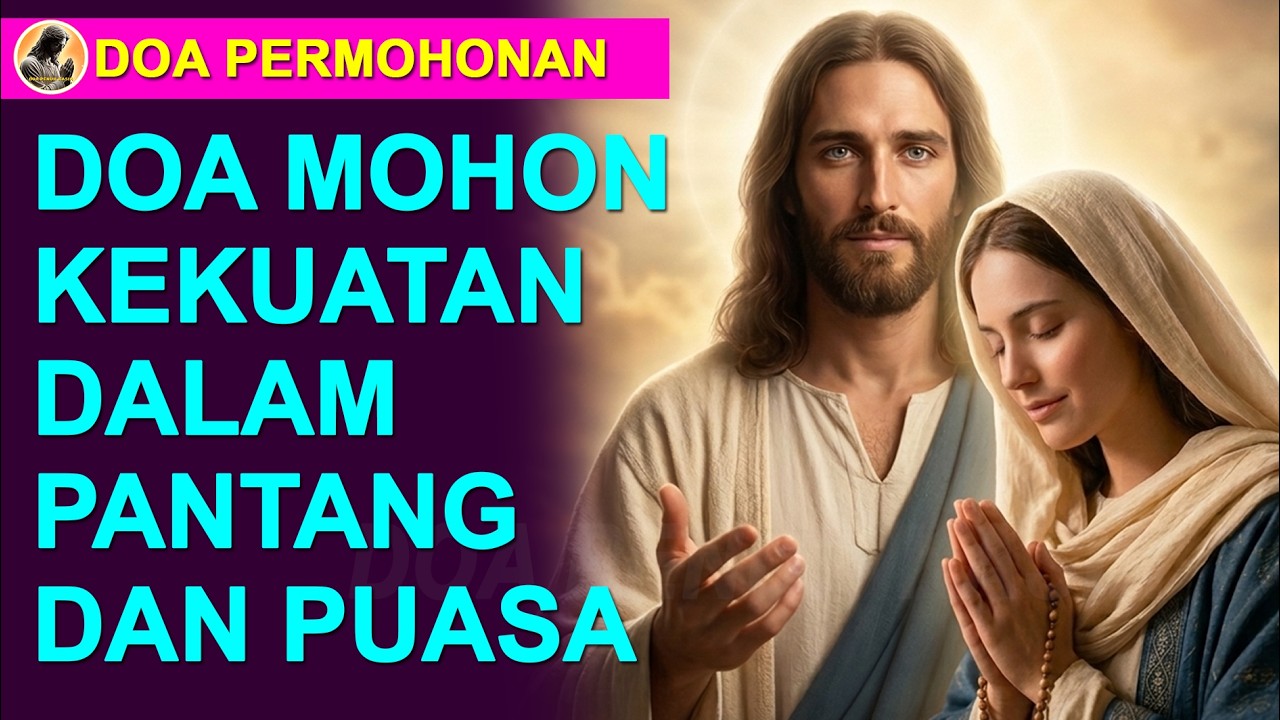 Doa Mohon Ketekunan Dalam Pantang Dan Puasa. Doa Bersama Bunda Maria.