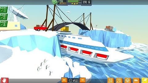 Build a bridge || LEVEL 6-7-8-9-10 WALKTHROUGH || 3 star solutions