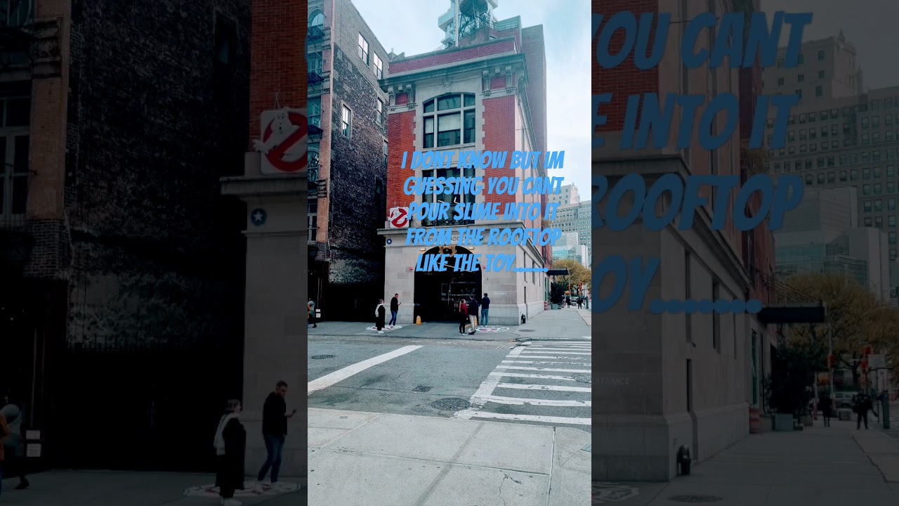 Found the ghostbusters fire station on the way to ground zero