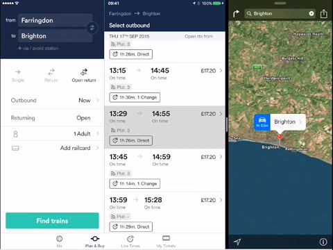 Introducing the Trainline iPad App