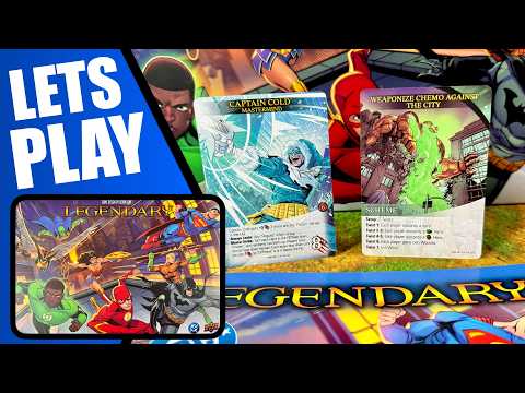 LEGENDARY DC Solo Playthrough with Captain Cold vs Superman, Flash, & Aquaman