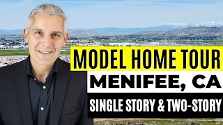 Menifee, CA Affordable New Homes : 1 and 2Story Options Available