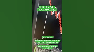 ROBÔ ULTRA GAIN, LOSS BAIXO,LUCRANDO TODOS OS MESES,RESULTA DO DOS MEMBROS