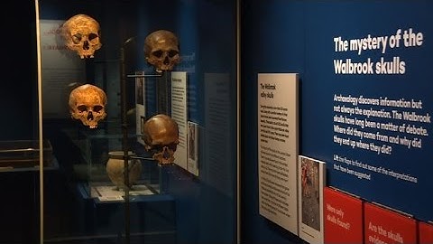 London museum shows archaeological finds from Crossrail dig
