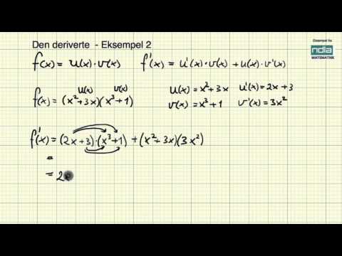 Matematikk R2   Derivasjon eksempel 2