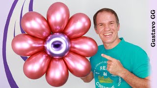 BALLOON FLOWER  (balloon distortion technique) Gustavo gg