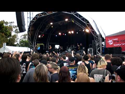 All That Remains - Hold On live @ Soundwave Festival Sydney 27.02.11