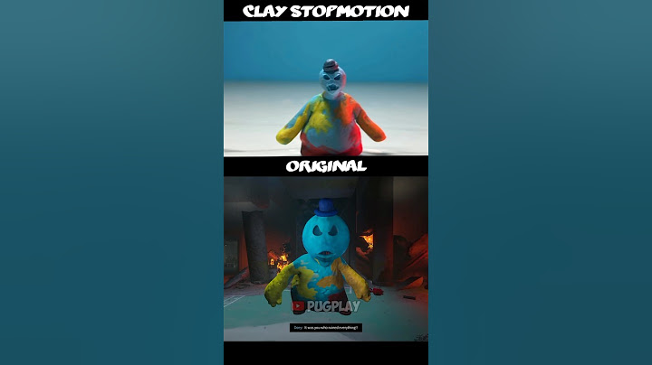 ➤ DOEY IN REAL LIFE!? CLAY STOPMOTION| POPPY PLAYTIME chapter 4 #polymerclay #poppyplaytime #diy