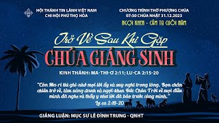 HTTL PHÚ THỌ HÒA - Chương Trình Thờ Phượng Chúa - 31/12/2023
