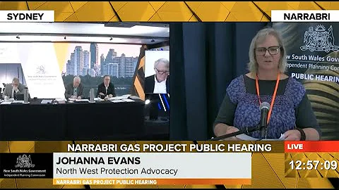 Johanna Evans presents the North West Protection A...