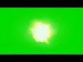 Gunfire green screenfond vert