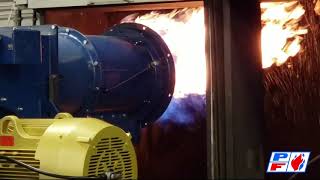 Power Flame Cmax15 in Fire Test