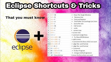 Eclipse shortcut & tricks - That you must know ( Tamil )#eclipse #tamilcoding #seleniumjava #java