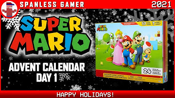 Opening Super Mario Advent Calendar - Day 1