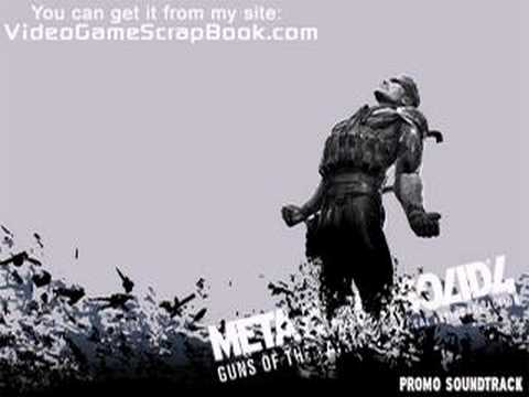 Metal Gear Solid 4 mp3 soundtrack playstation 3