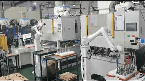 EC66 Collaborative Robot Deployed for Loading and Unloading in the Automotive Industry