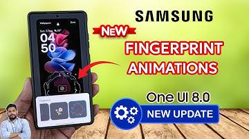 Samsung Galaxy Devices : New Feature In One UI 8 | New Fingerprint Animations
