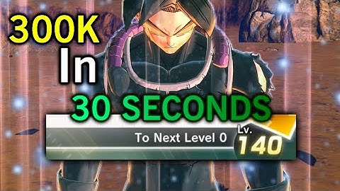 The ABSOLUTE FASTEST Way To LVL 160! (300k EXP) In 30 SECONDS! || Dragon Ball Xenoverse 2