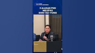 TERUNGKAP 3 ALASAN PSSI PECAT Shin Tae-yong, Erick Thohir: Strategi, Komunikasi, dan Program #sty
