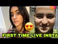 Hrishav  divya first live in insta  pick up line