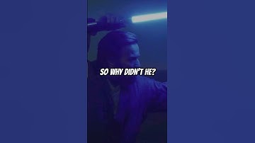 Why Did Obi-Wan ALLOW Darth Vader to Live?