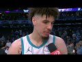 LaMelo Ball Talks 34-pt performance vs Wizards, Postgame Interview 🎤