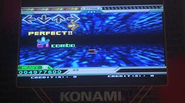 ECSTASY - HEAVY - AA#179 (Full Combo) on DDR EXTREME (AC, Japan)