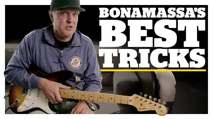 Essential licks you need to learn to nail Joe Bonamassa's fast, intense blues soloing style