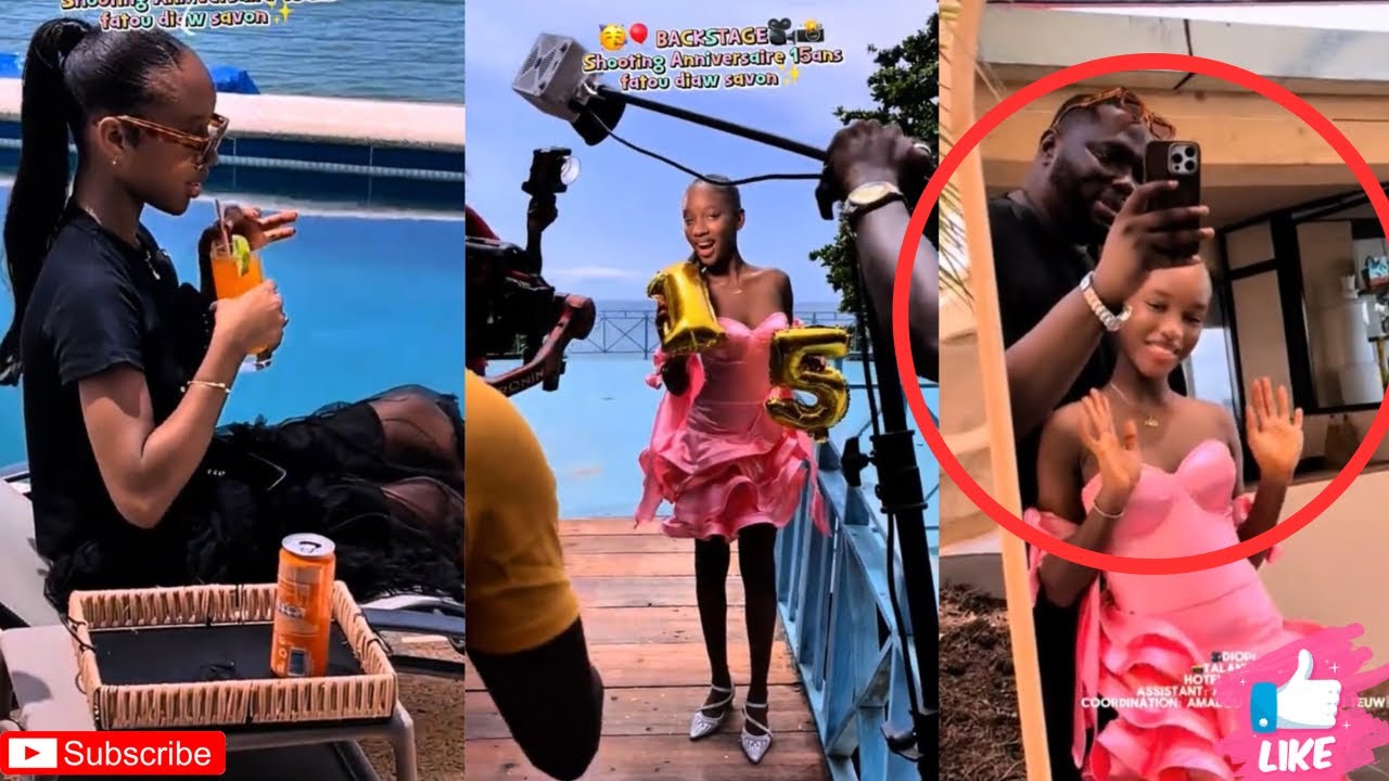 Vlog shooting Anniversaire de Fatou Diaw la fille de Mame Ndiaye savon BiGi vous explique tout 