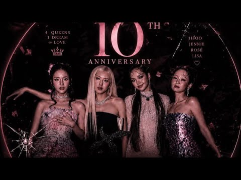 Blackpink 10th anniversary ♥️ #blackpink