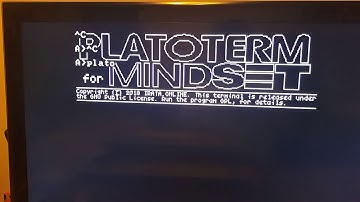 PLATOTERM for MINDSET: First attempt to connect to IRATA.ONLINE