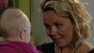 Ryan and Janine try to look after Lily- Eastenders 2010