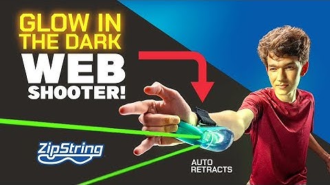 ZipString Aracna | Glow-in-the-Dark Webshooter
